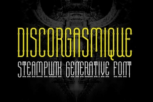 Discorgasmique font Font Download