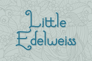 Little Edelweiss Font Download