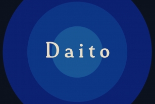 Daito Font Download