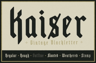 Kaiser Font Download