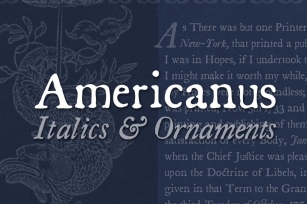 Americanus Family Font Download