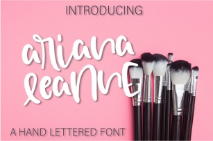 Ariana Leanne Font Download