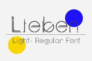 Lieben Font Download