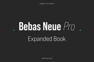 Bebas Neue Pro Font Download