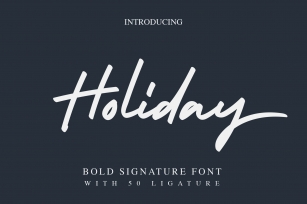 Holiday Font Download