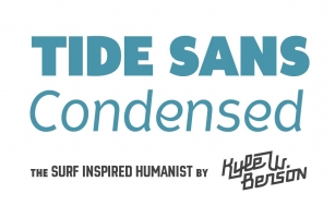 Tide Sans Condensed Font Download