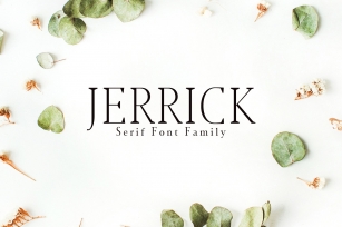 Jerrick Serif 6 Pack Font Download