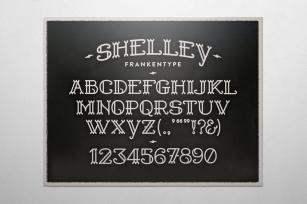Shelley Frankentype Font Download