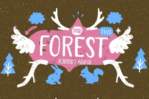 Forest 2. Regular Font Download