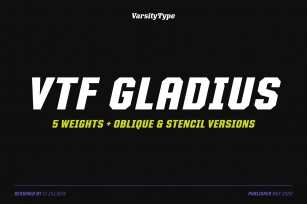 VTF Gladius Font Download