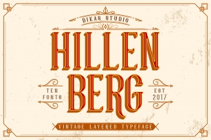 Hillenberg+Extras Font Download