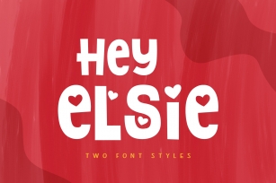 Hey Elsie Font Download