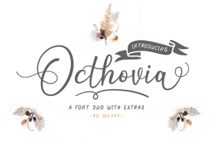 Octhovia Duo and Extras Font Download