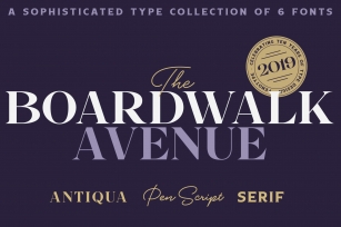 Boardwalk Avenue Font Download