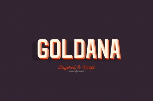 Goldana + extras Font Download