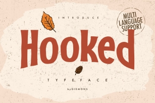 Hooked Typeface Font Download