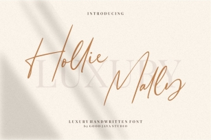 Hollie Mally Font Download