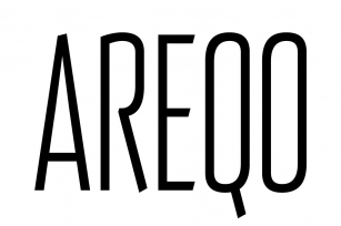 Areqo 4F UltraLight Font Download