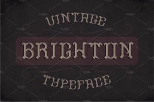 Brighton Label Typeface Font Download