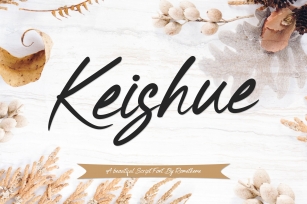 Keishue Script Font Download