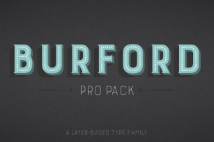 Burford Pro Pack Font Download