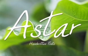 Astar Handwritten Font Download