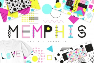 Memphis and Graphics Font Download