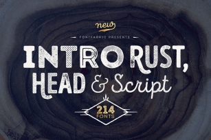 Intro Rust Font Download
