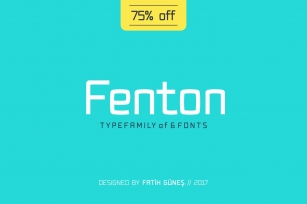 Fenton Typeface Family 75% OFF Font Download