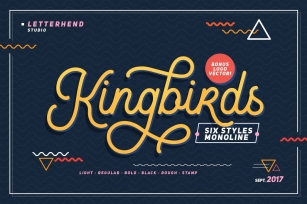 Kingbirds Font Download