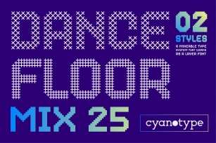 Dance Floor Mix 25 Font Download