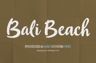 Bali Beach Font Download