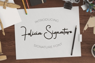 Felicia Signature + Swash Font Download