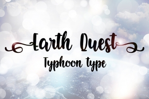 Earth Quest font Font Download