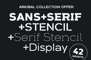 The Arkibal Collection Font Download