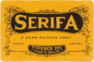 Serifa Typeface Font Download