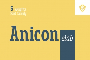 Anicon Slab Font Download