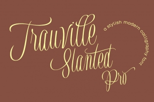 Trauville Font Download