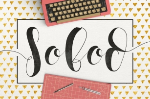 Sobod Typeface + Pattern Font Download