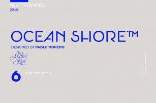 Ocean Shore Font Download