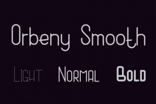 Orbeny Smooth Font Download