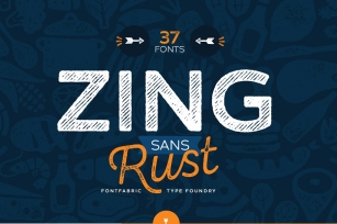 Zing Sans Rust Font Download