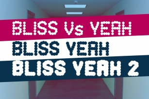 Bliss Yeah Font Download