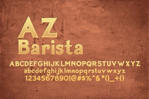 AZ Barista Font Download