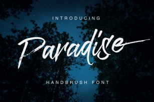 Paradise Typeface Font Download