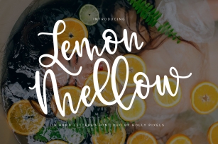 Lemon Mellow Hand Lettered Font Download