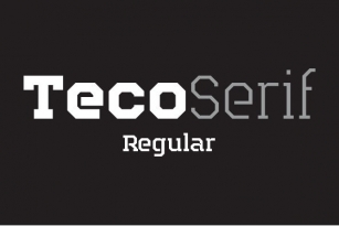 Teco Serif Regular Font Download