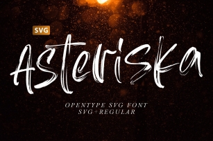 Asteriska-SVG Font Download