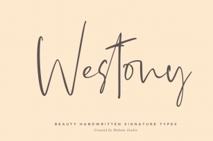 Westony Signature Script Font Download