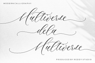 Multiverse Calligraphy Font Download